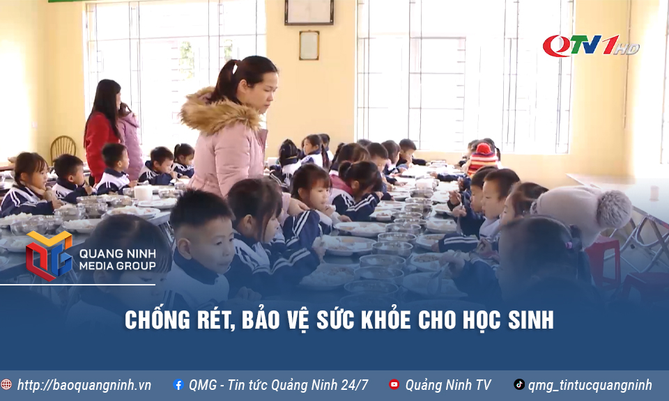 Chống rét, bảo vệ sức khỏe cho học sinh