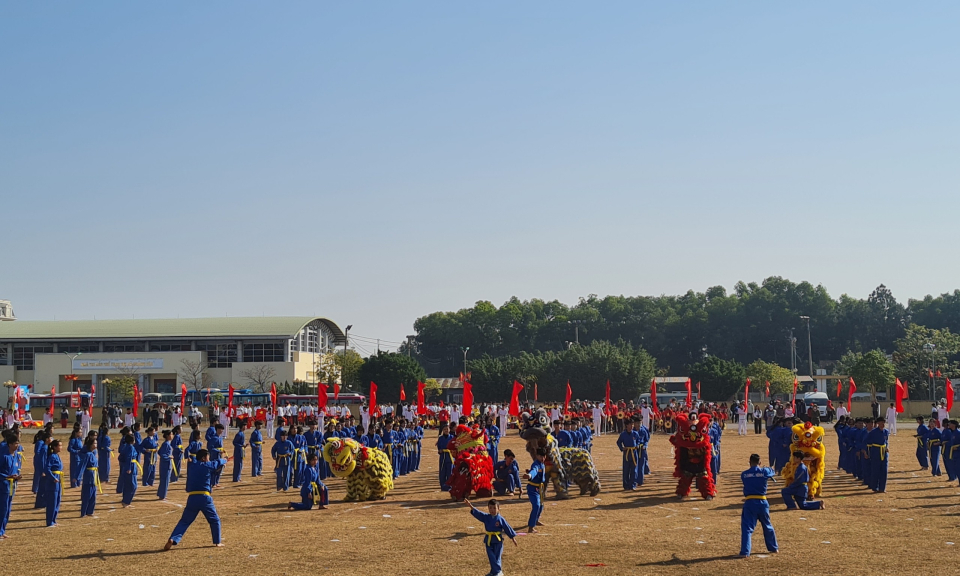Khai mạc Hội khỏe Phù Đổng thị xã Quảng Yên lần thứ XI năm 2023