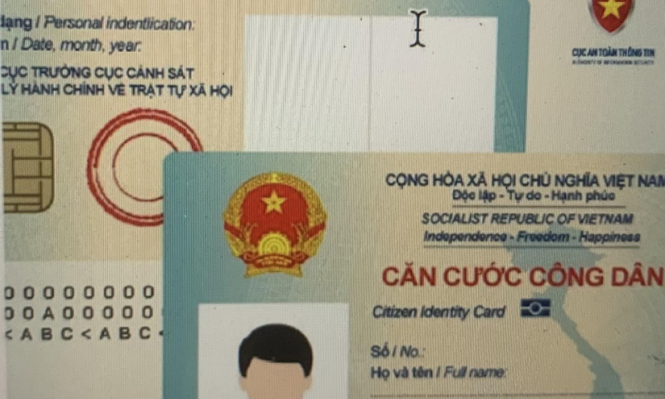 Nhận làm căn cước công dân gắn chíp giả để lừa đảo