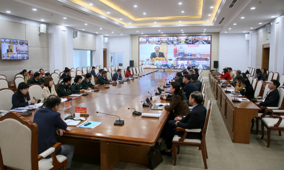 Hội nghị toàn quốc triển khai công tác Tư pháp năm 2024