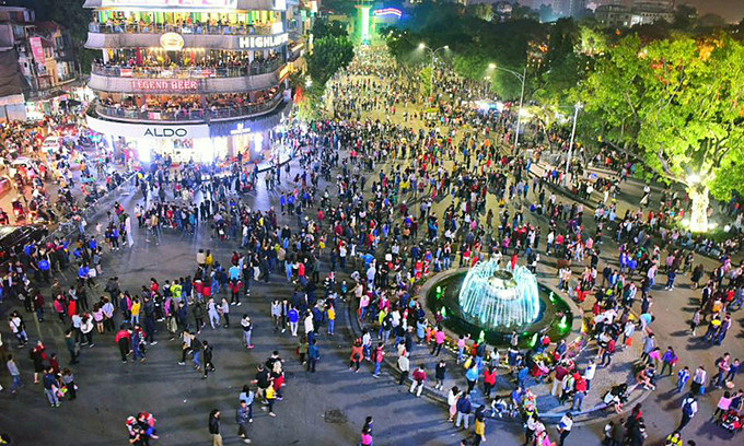 Hanoi's Old Quarter pedestrian space to open throughout New Year holiday