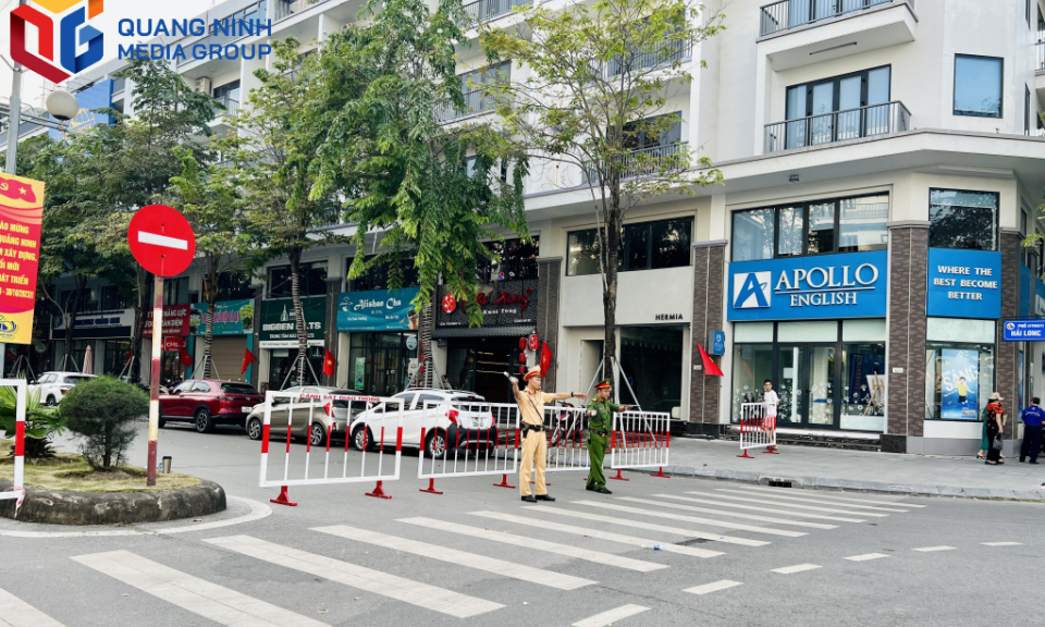 Hạ Long: Cấm đường phục vụ tổ chức Lễ kỷ niệm 30 năm Ngày thành lập thành phố