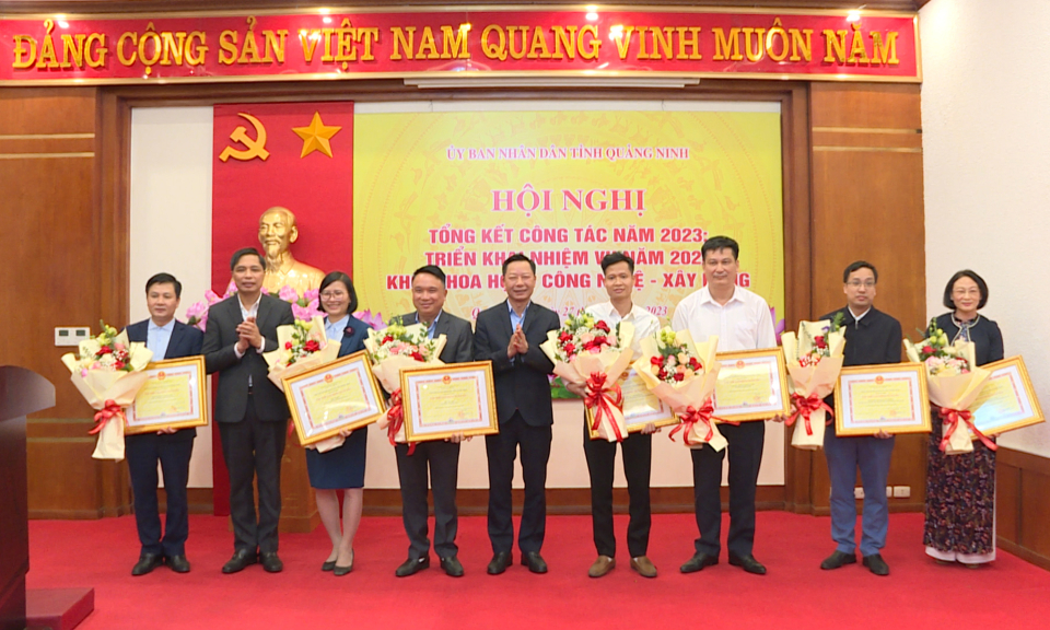 Khối Khoa học – Công nghệ - Xây dựng tổng kết công tác năm 2023