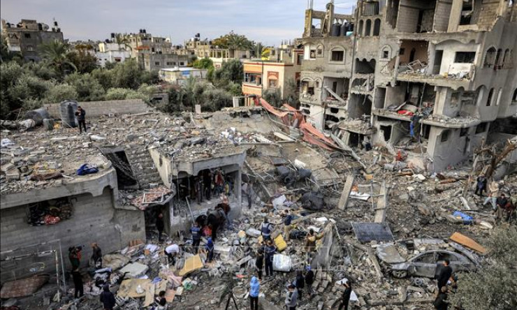 Cuộc chiến ở Dải Gaza làm kho vũ khí đồ sộ của Mỹ ở Israel rơi vào tầm ngắm