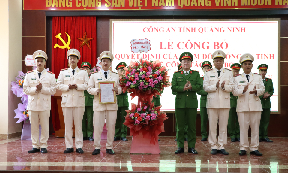 Thành lập Đội Cảnh sát PCCC và CNCH thuộc Công an huyện Ba Chẽ