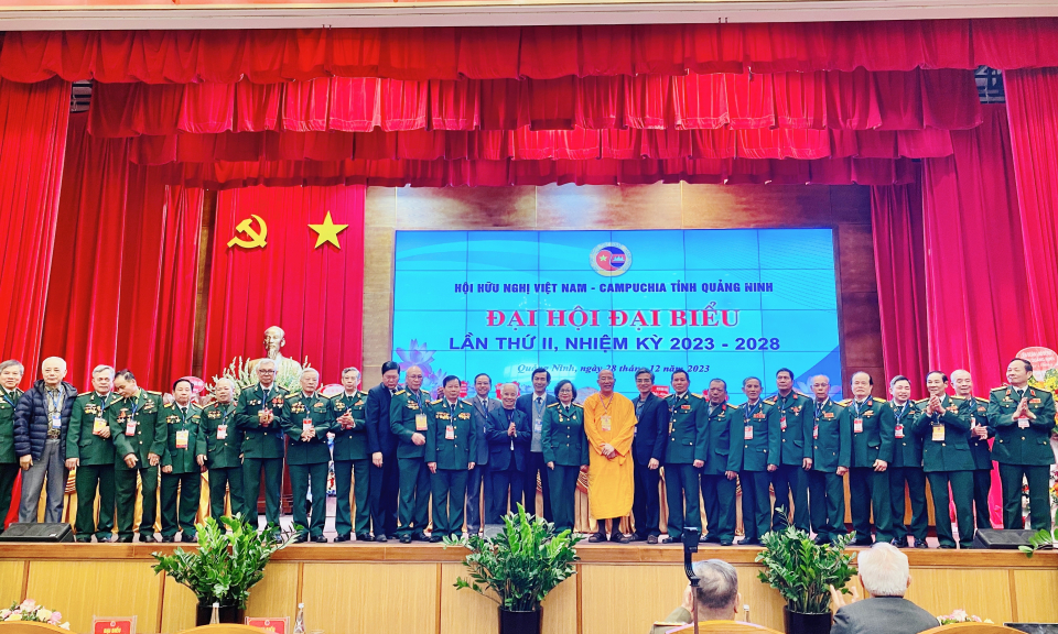 Đại hội đại biểu Hội Hữu nghị Việt Nam - Campuchia tỉnh Quảng Ninh lần thứ II, nhiệm kỳ 2023-2028