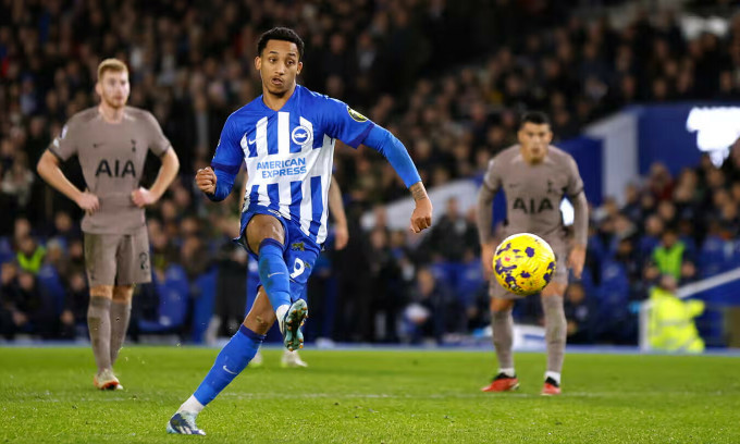 Tottenham thua đậm Brighton