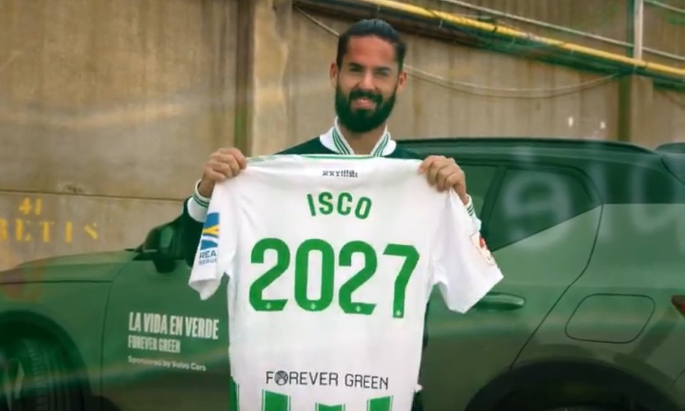 Isco được ký HĐ mới chỉ sau 6 tháng