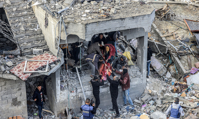 Israel thừa nhận dùng bom không phù hợp khi tập kích miền trung Dải Gaza