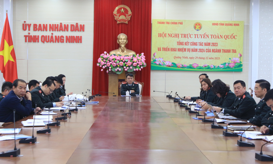 Thanh tra Chính phủ triển khai nhiệm vụ năm 2024