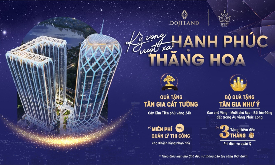 Đếm ngược đến Lễ tiếp nhận căn hộ Diamond Crown Hai Phong