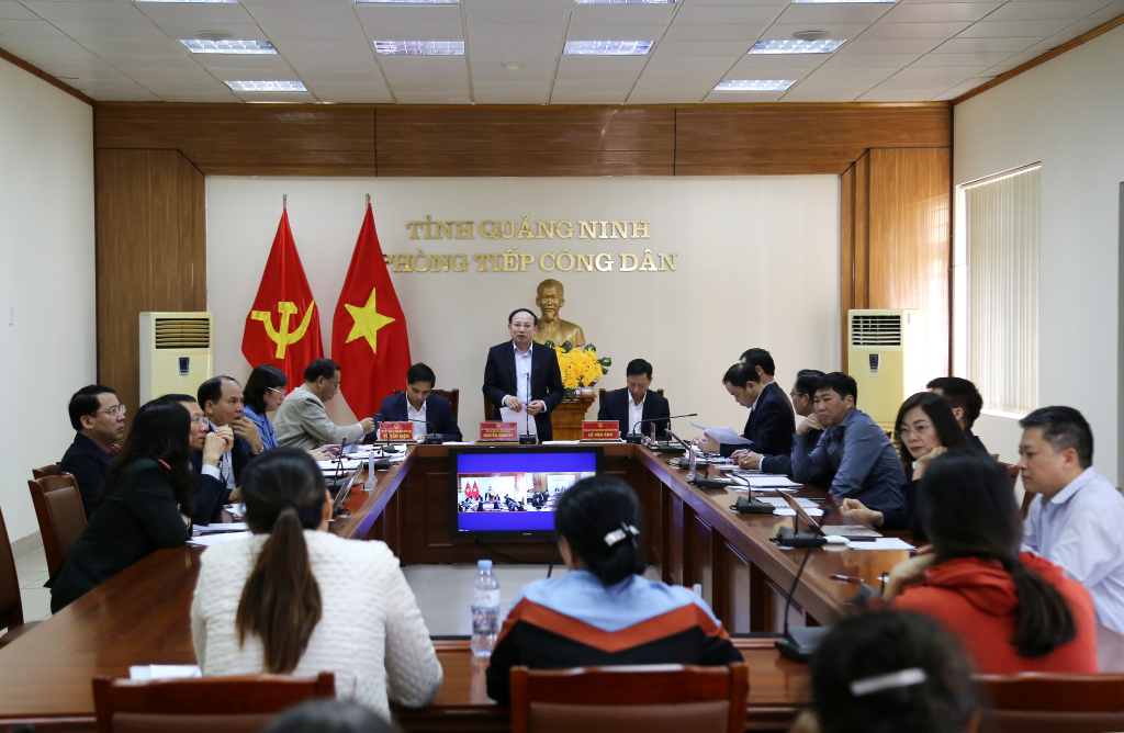 Đồng chí Nguyễn Xuân Ký, Ủy viên Trung ương Đảng, Bí thư Tỉnh ủy, Chủ tịch HĐND tỉnh đã tiếp công dân thường kỳ tháng 1/2024.