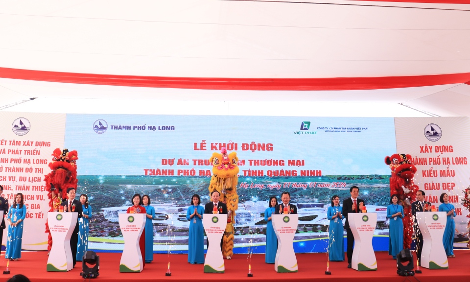 Khởi động dự án Trung tâm Thương mại thành phố Hạ Long