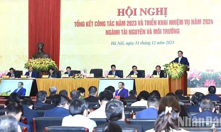 PM outlines tasks for environment sector in 2024