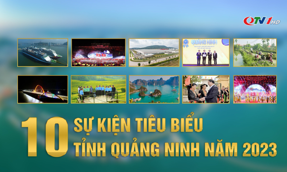 10 sự kiện tiêu biểu tỉnh Quảng Ninh 2023