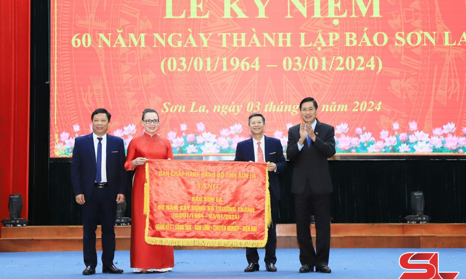 Lễ kỷ niệm 60 năm Ngày thành lập Báo Sơn La