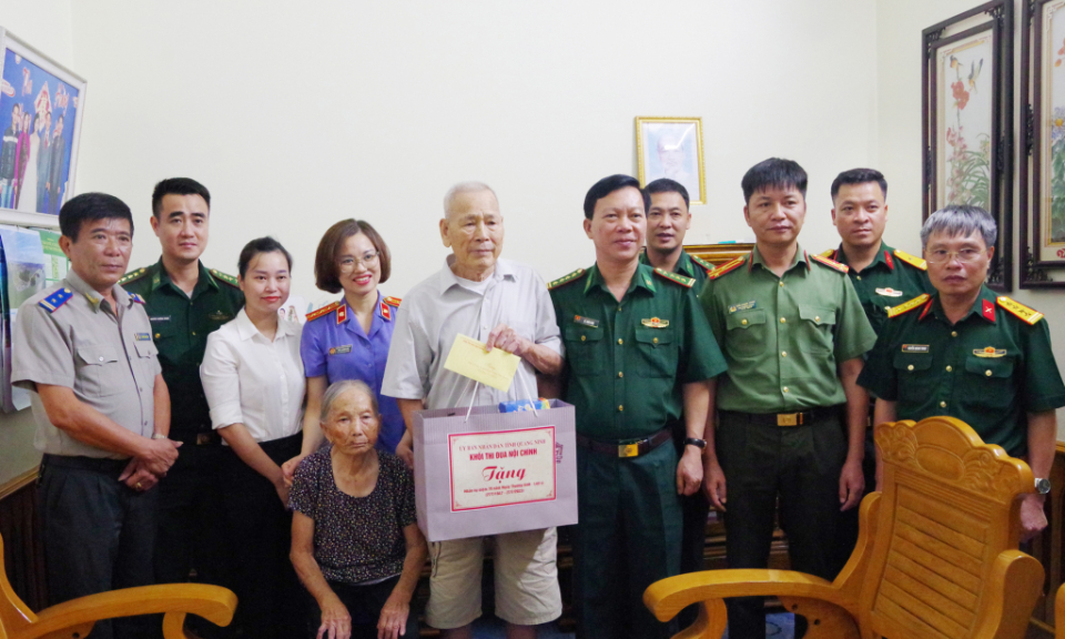 “Tết quân dân” - Tri ân gia đình chính sách