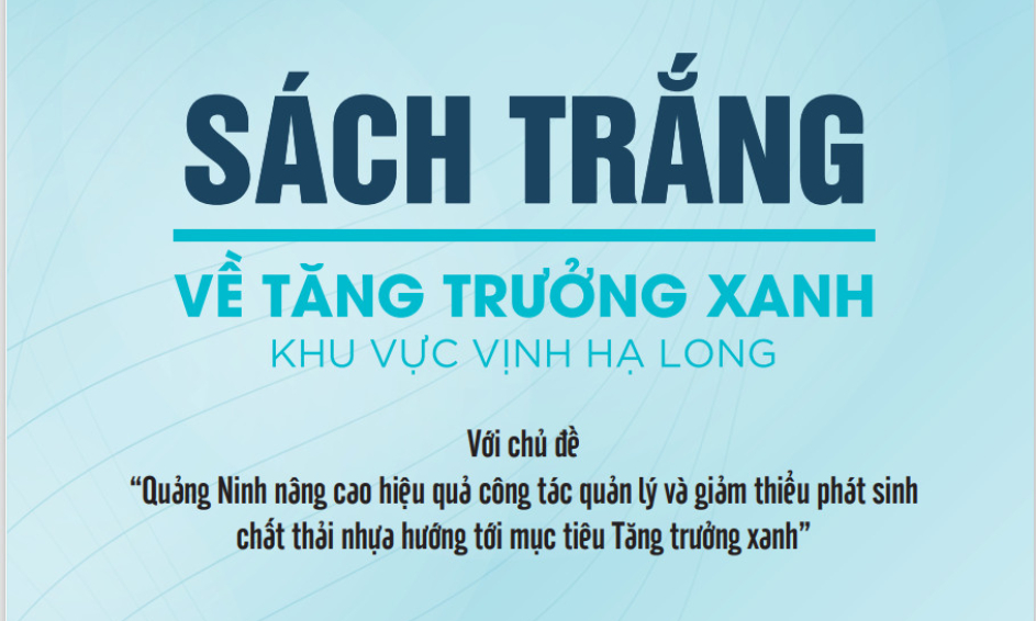 Sách Trắng về quản lý và giảm thiểu phát sinh chất thải nhựa