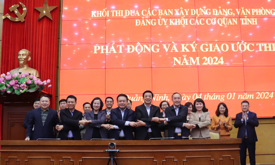 Ký kết giao ước và phát động phong trào thi đua năm 2024