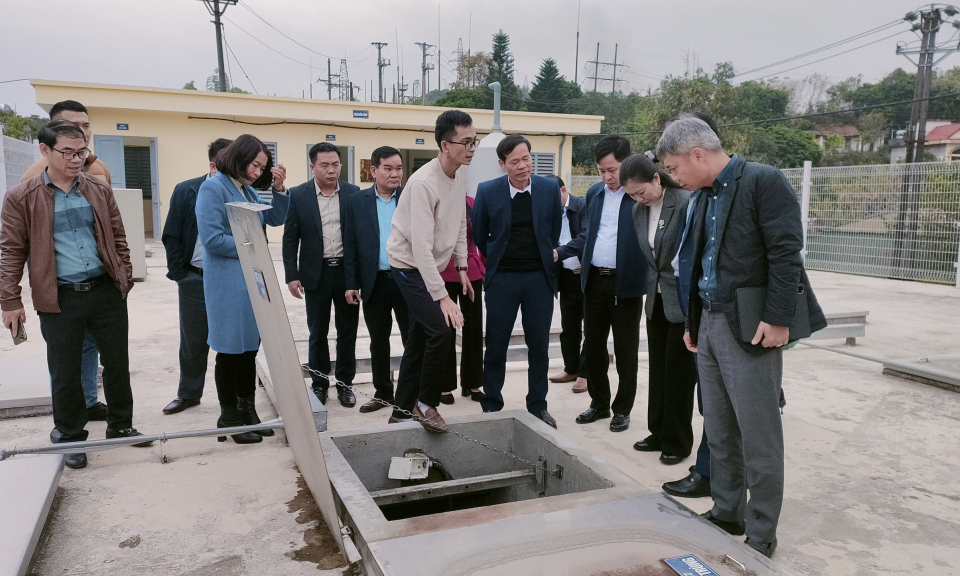 Thẩm định kết quả xây dựng NTM nâng cao tại huyện Tiên Yên
