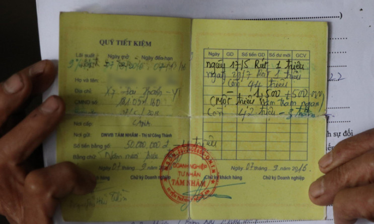 Mất tiền vì gửi tiết kiệm tại tiệm vàng