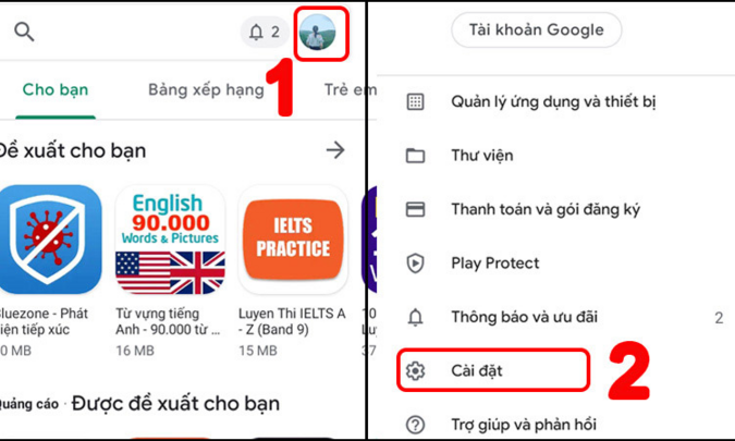 Hướng dẫn bạn cách tắt tự động cập nhật ứng dụng trên Android