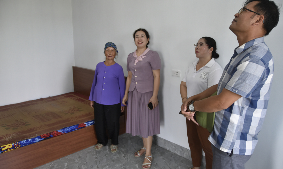 Xuân về trong những ngôi nhà mới