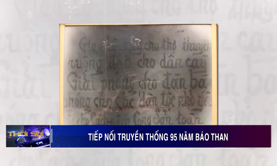 Tiếp nối truyền thống 95 năm Báo Than