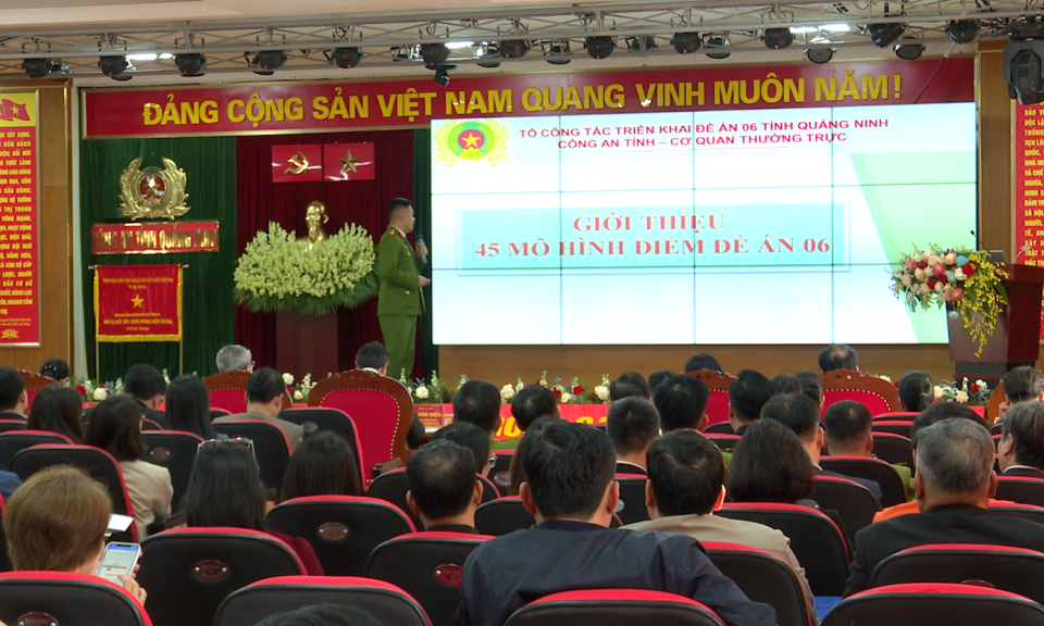 Ra mắt, giới thiệu mô hình điểm Đề án 06