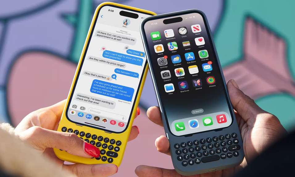 Phụ kiện đặc biệt giúp mang bàn phím vật lý lên iPhone