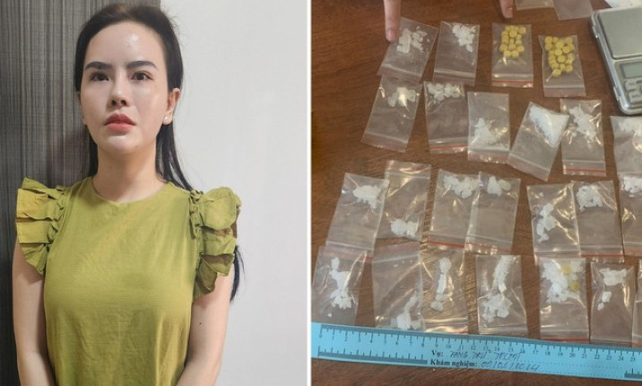 Kiểm tra nhà nghỉ, bắt quả tang 'hot girl' tàng trữ ma túy