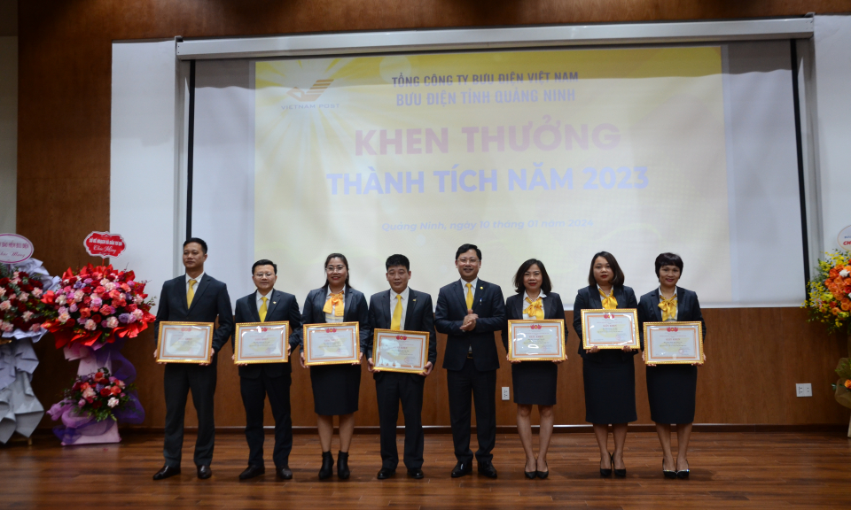 Bưu điện tỉnh Quảng Ninh: Năm 2024 phấn đấu tổng doanh thu trên 291 tỷ đồng