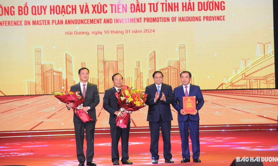 Hải Dương công bố quy hoạch tỉnh và xúc tiến đầu tư