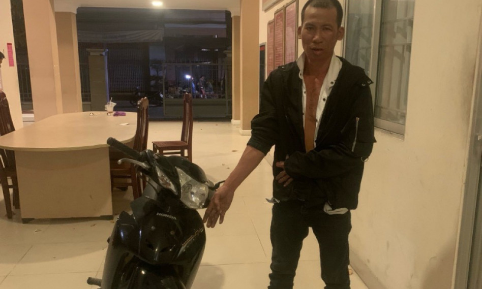 Chặn bắt đối tượng trộm xe máy từ Trà Vinh tẩu thoát qua Long An