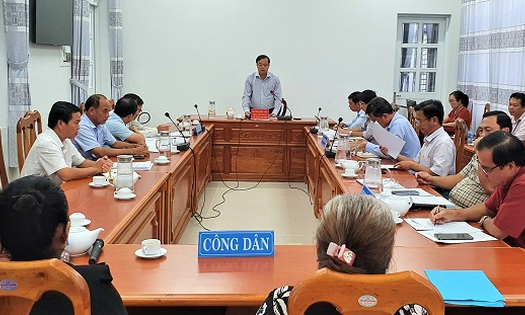 Tăng cường quản lý nhà nước về công tác tiếp công dân, giải quyết khiếu nại, tố cáo
