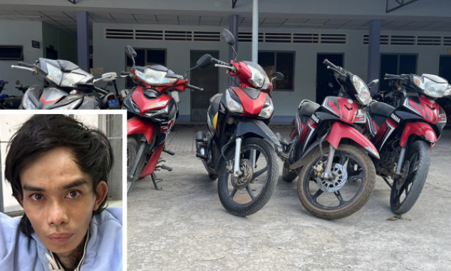 Cặp vợ chồng thực hiện hàng loạt vụ trộm xe máy