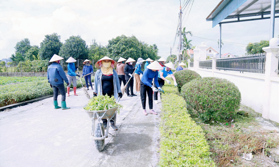 Xây dựng nông thôn hiện đại, nông dân văn minh