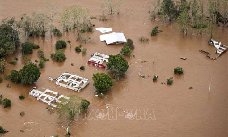 Mưa lớn ở Brazil, 11 người thiệt mạng