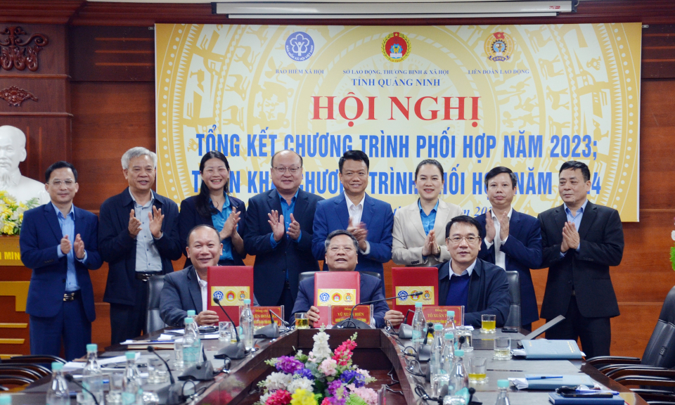 BHXH tỉnh - Sở LĐ-TB&XH - LĐLĐ tỉnh: Triển khai chương trình phối hợp năm 2024