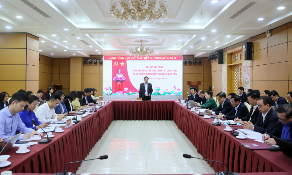 Phát huy vai trò của MTTQ và các tổ chức chính trị - xã hội trong thực hiện nhiệm vụ năm 2024