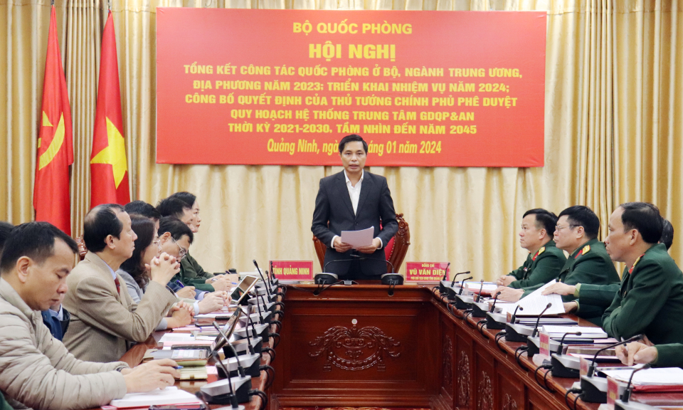 Bộ Quốc phòng tổng kết công tác quốc phòng ở bộ, ngành Trung ương, địa phương
