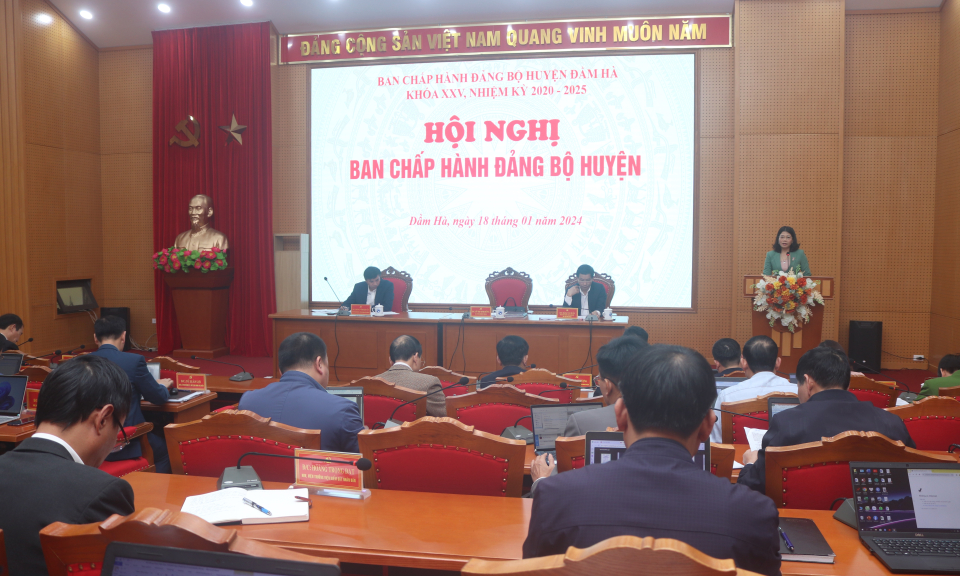 Đầm Hà: Triển khai công tác tổng kết 5 năm công tác xây dựng Đảng và 15 năm thực hiện Điều lệ Đảng