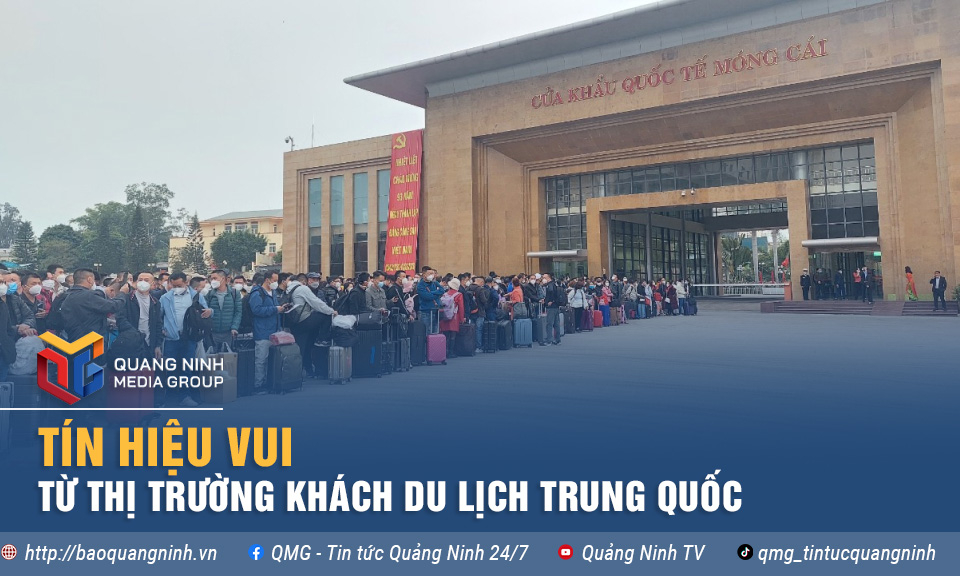 Tín hiệu vui từ thị trường khách du lịch Trung Quốc