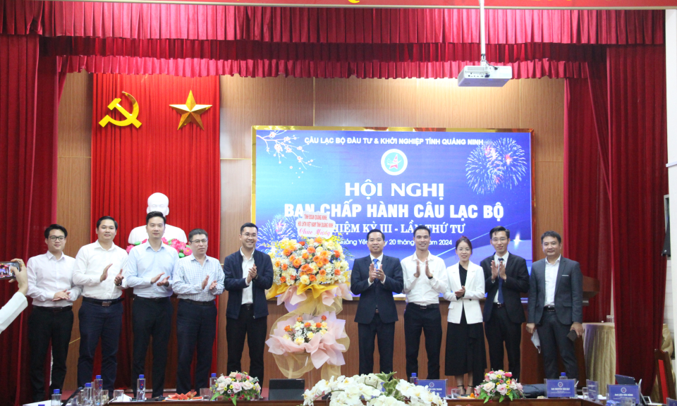 Hội nghị Ban chấp hành CLB Đầu tư và Khởi nghiệp tỉnh nhiệm kỳ III - lần thứ tư