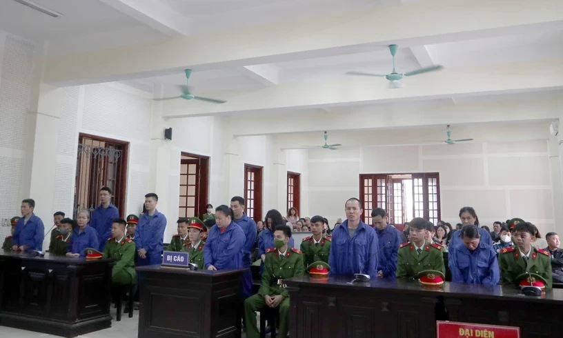 9 án tử hình trong đường dây mua bán, vận chuyển hơn 105kg ma túy