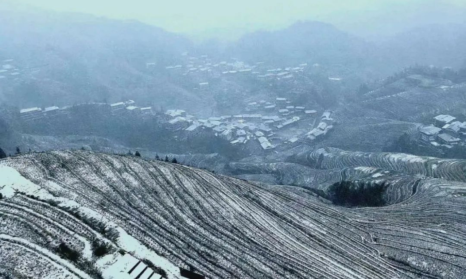 广西下雪啦！