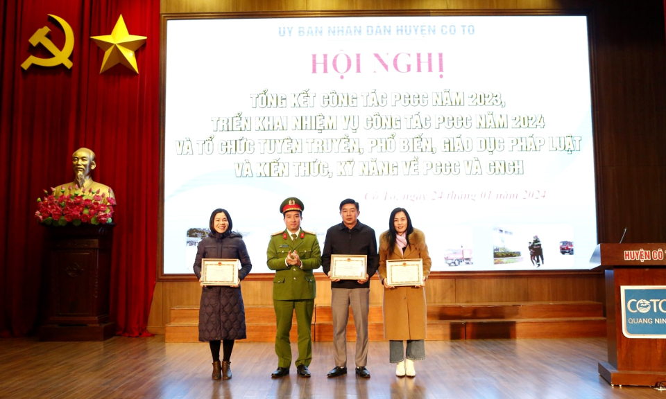 Cô Tô: Triển khai nhiệm vụ công tác PCCC năm 2024 
