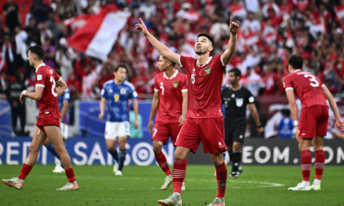 Indonesia lần đầu vượt qua vòng bảng Asian Cup 2023