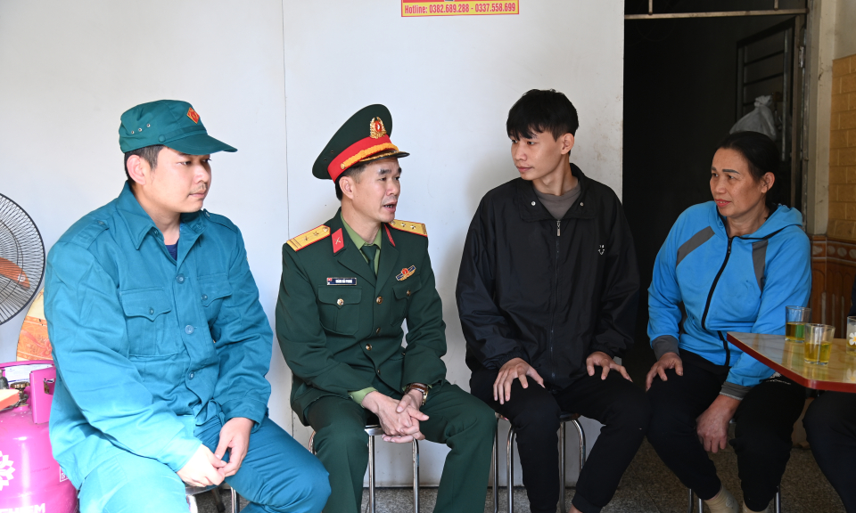 Cẩm Phả nâng cao chất lượng tuyển quân