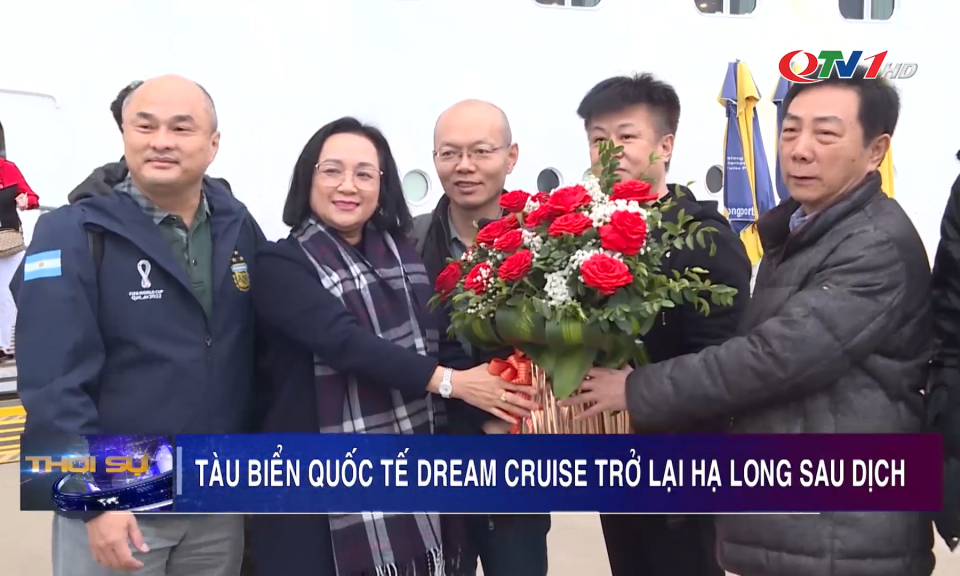 Tàu biển Dream Cruise trở lại Hạ Long sau dịch Covid-19